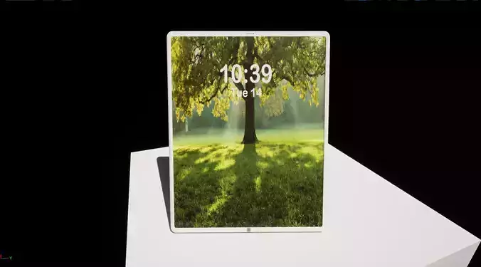 Low Poly Tablet Low-poly 3D model