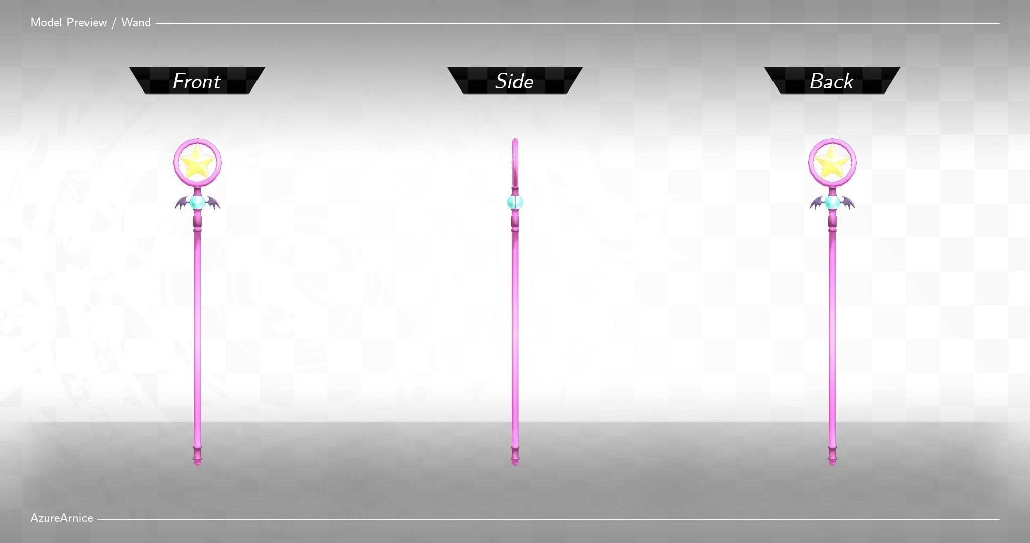 Highschool DxD - Serafall Leviathan MMD Model DELUXE Low-poly 3D model_10