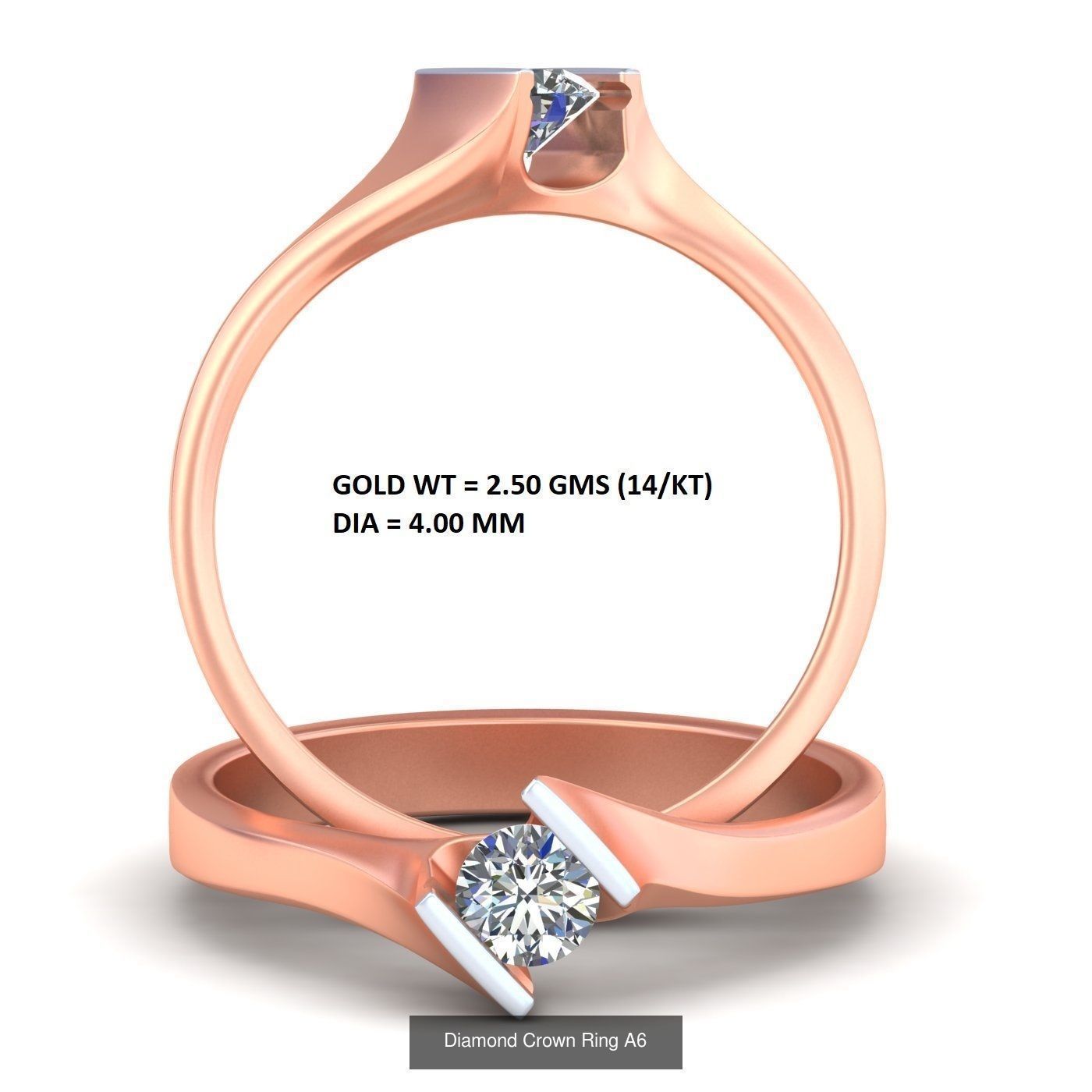 Mega 36 Rings For Women With Stylish And Classic New Design 3D Model Collection_19