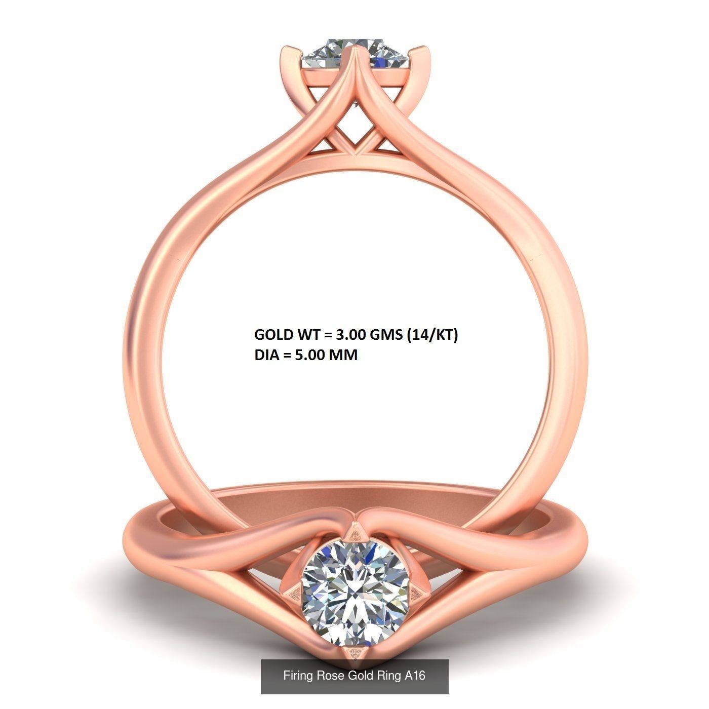 Mega 36 Rings For Women With Stylish And Classic New Design 3D Model Collection_44