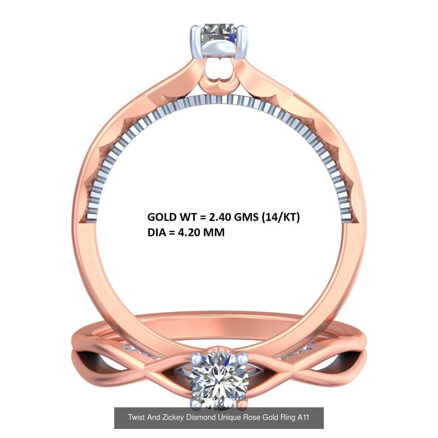 Mega 36 Rings For Women With Stylish And Classic New Design 3D Model Collection_49