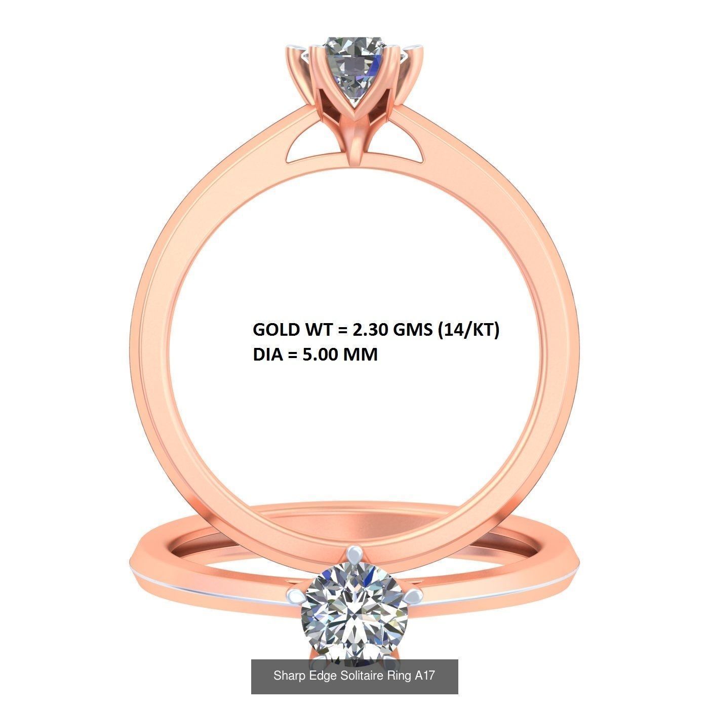 Mega 36 Rings For Women With Stylish And Classic New Design 3D Model Collection_43