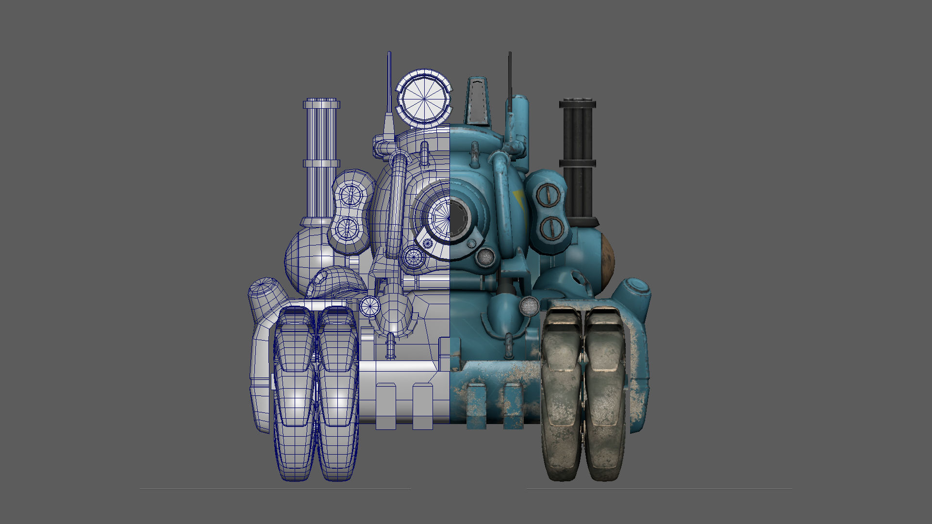 Metal Slug SV 001Fanarts Low-poly 3D model Low-poly 3D model_8