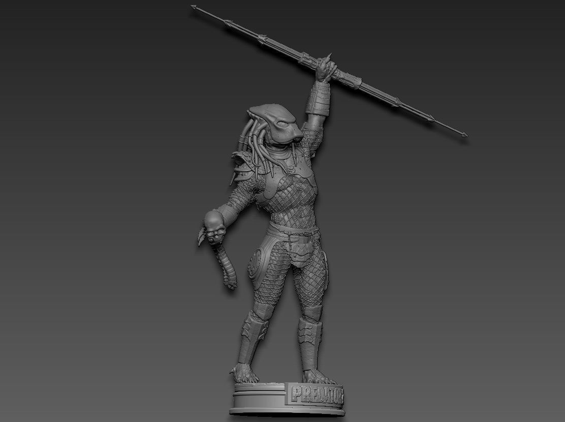 Predator 2 v2 3D print model_16