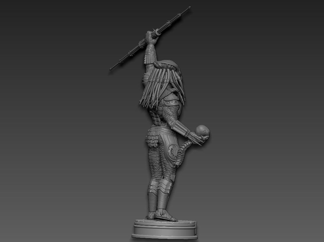 Predator 2 v2 3D print model_11