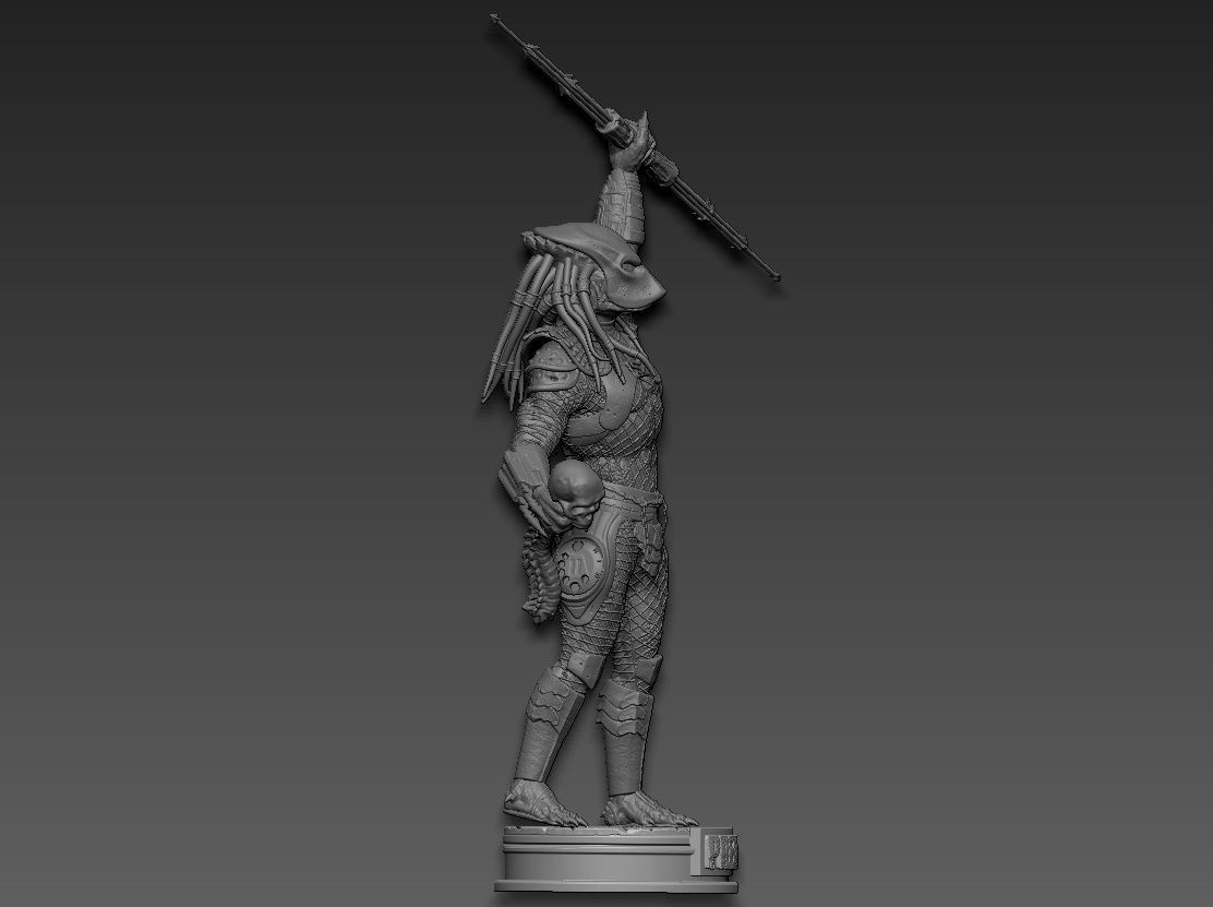 Predator 2 v2 3D print model_14