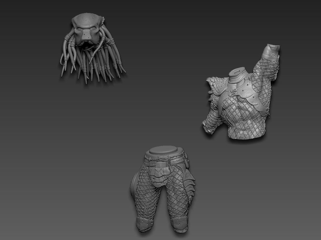 Predator 2 v2 3D print model_29