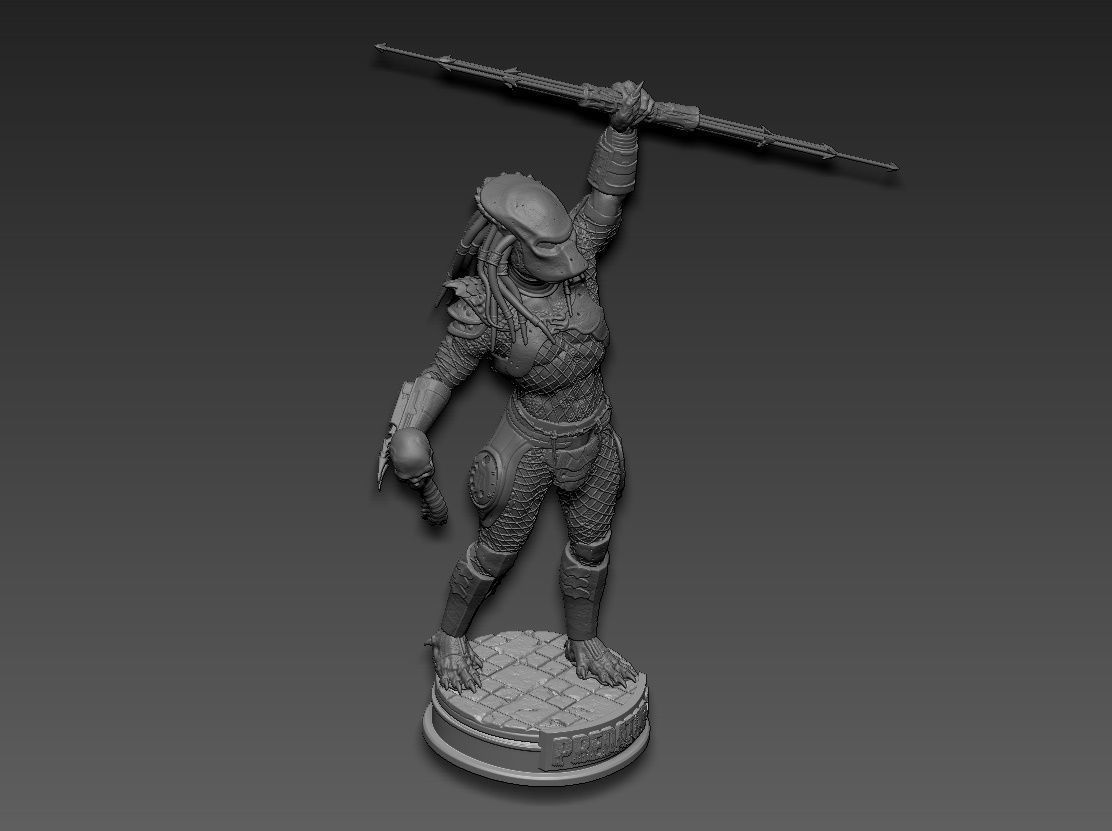 Predator 2 v2 3D print model_23