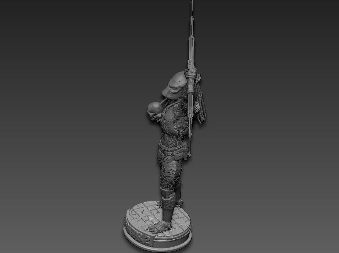 Predator 2 v2 3D print model_20