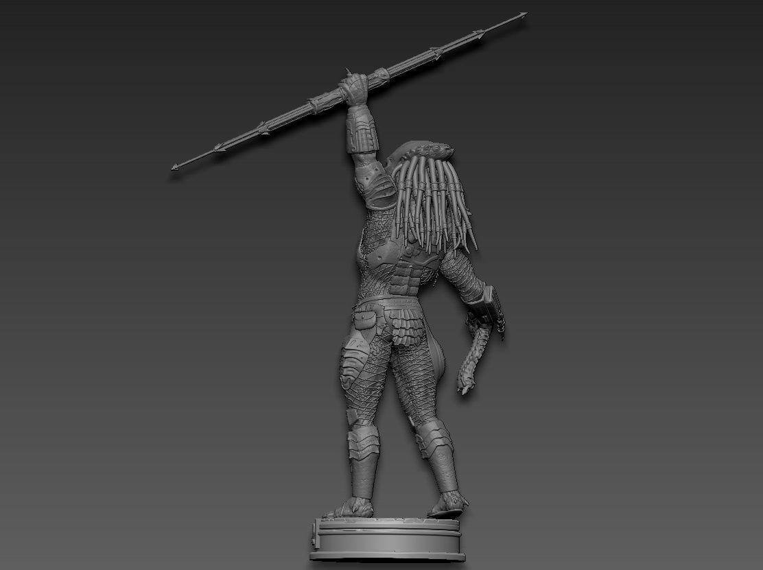 Predator 2 v2 3D print model_7