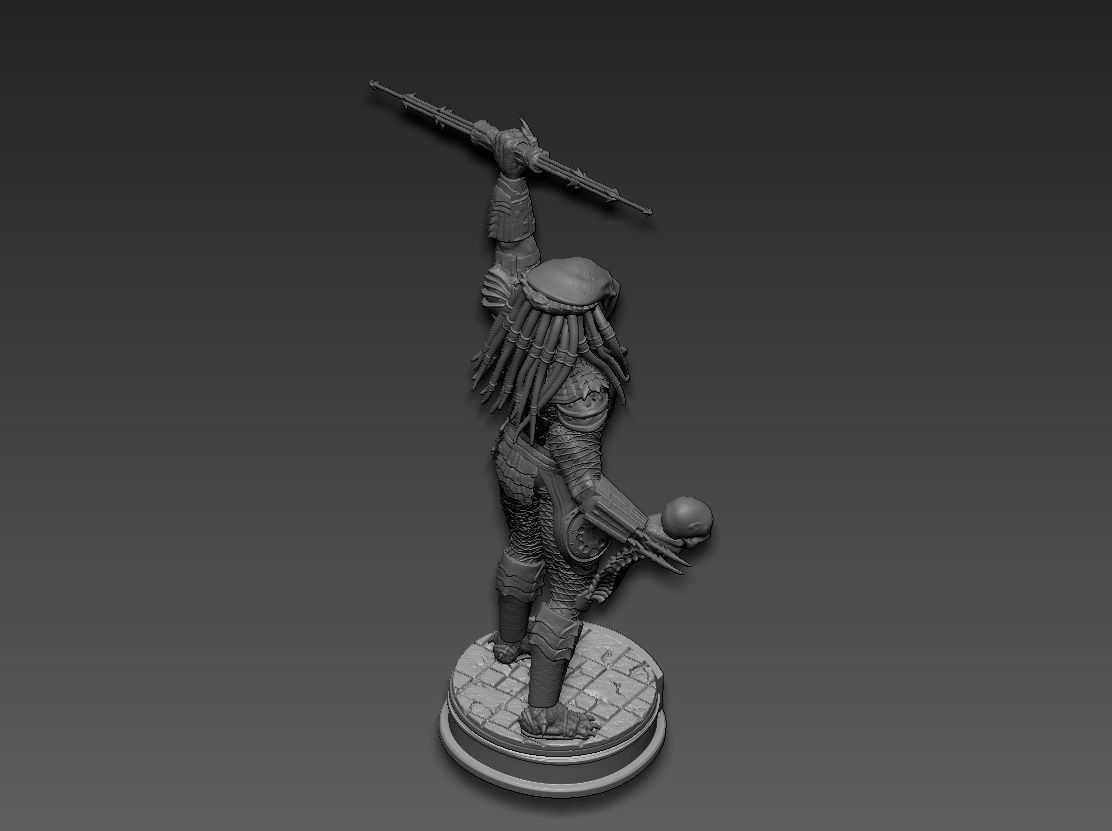 Predator 2 v2 3D print model_22