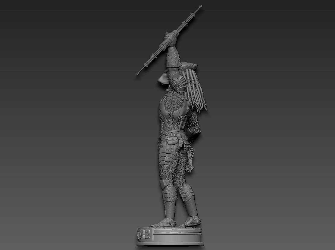 Predator 2 v2 3D print model_5