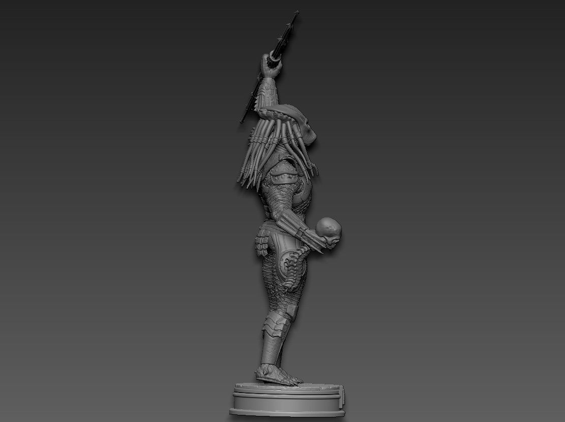 Predator 2 v2 3D print model_12