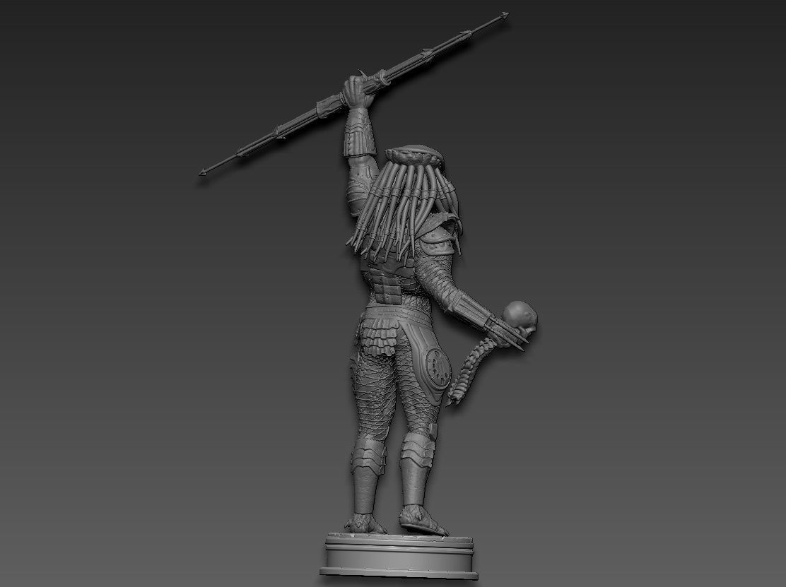 Predator 2 v2 3D print model_10