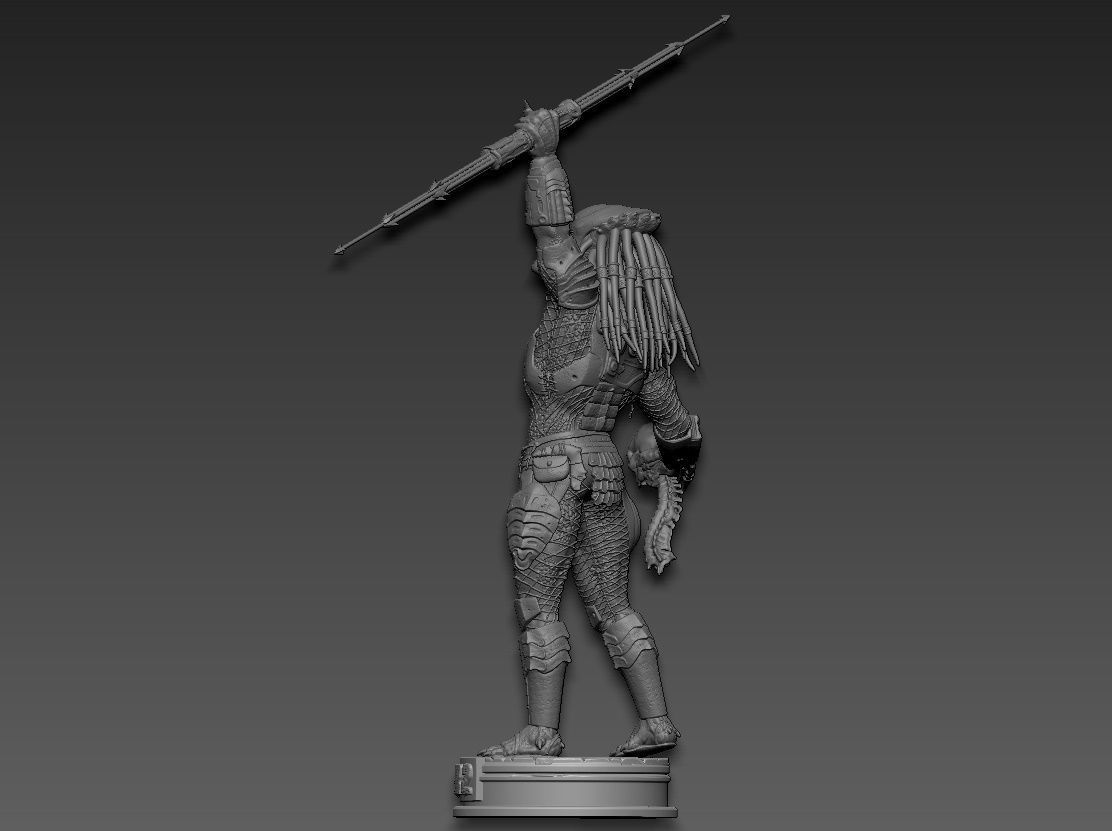 Predator 2 v2 3D print model_6