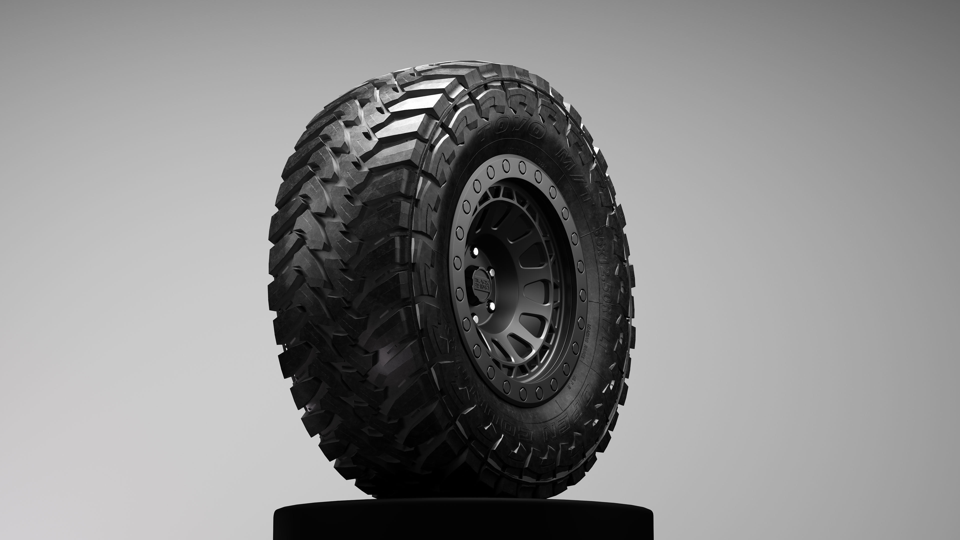 Toyo Open Country MT  Low Poly Low-poly 3D model_1