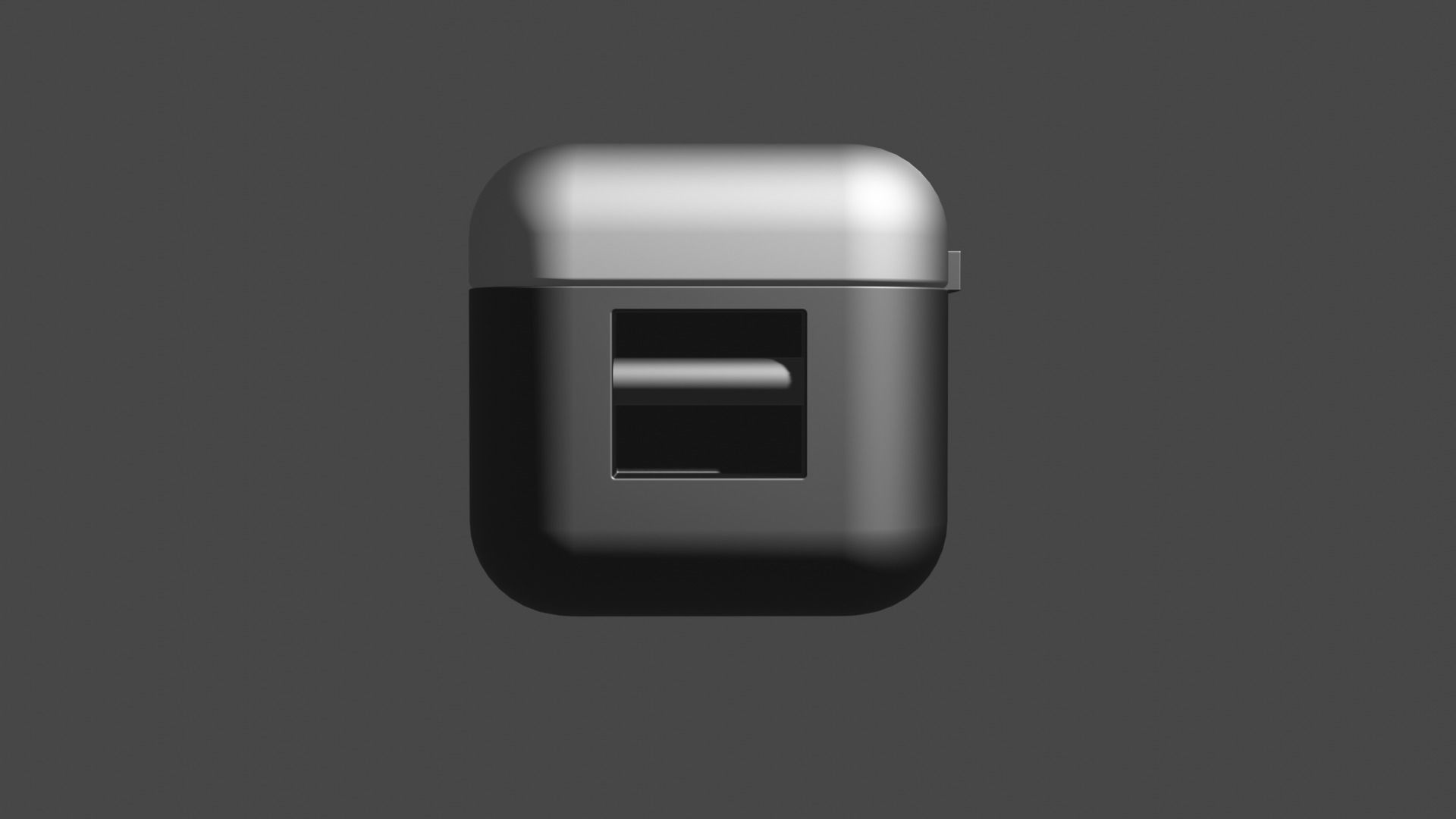 high tech chest 3D model_1