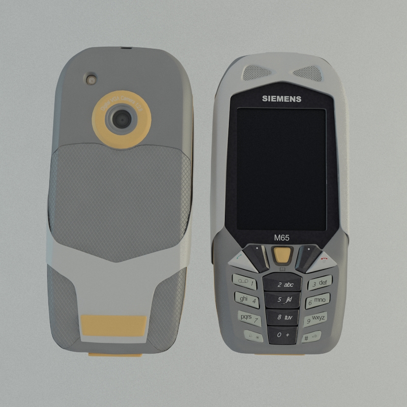 Siemens M65 Free 3D model_2