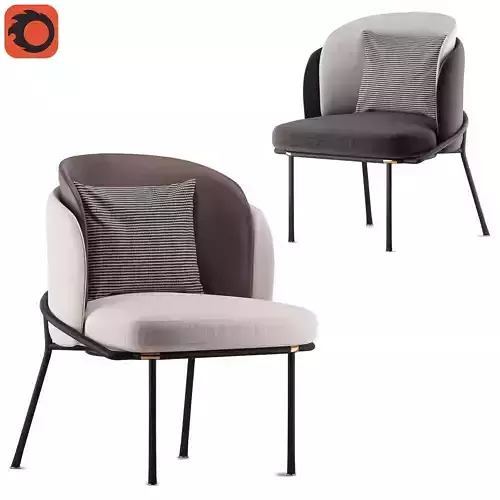 Chair FIL NOIR by Romatti