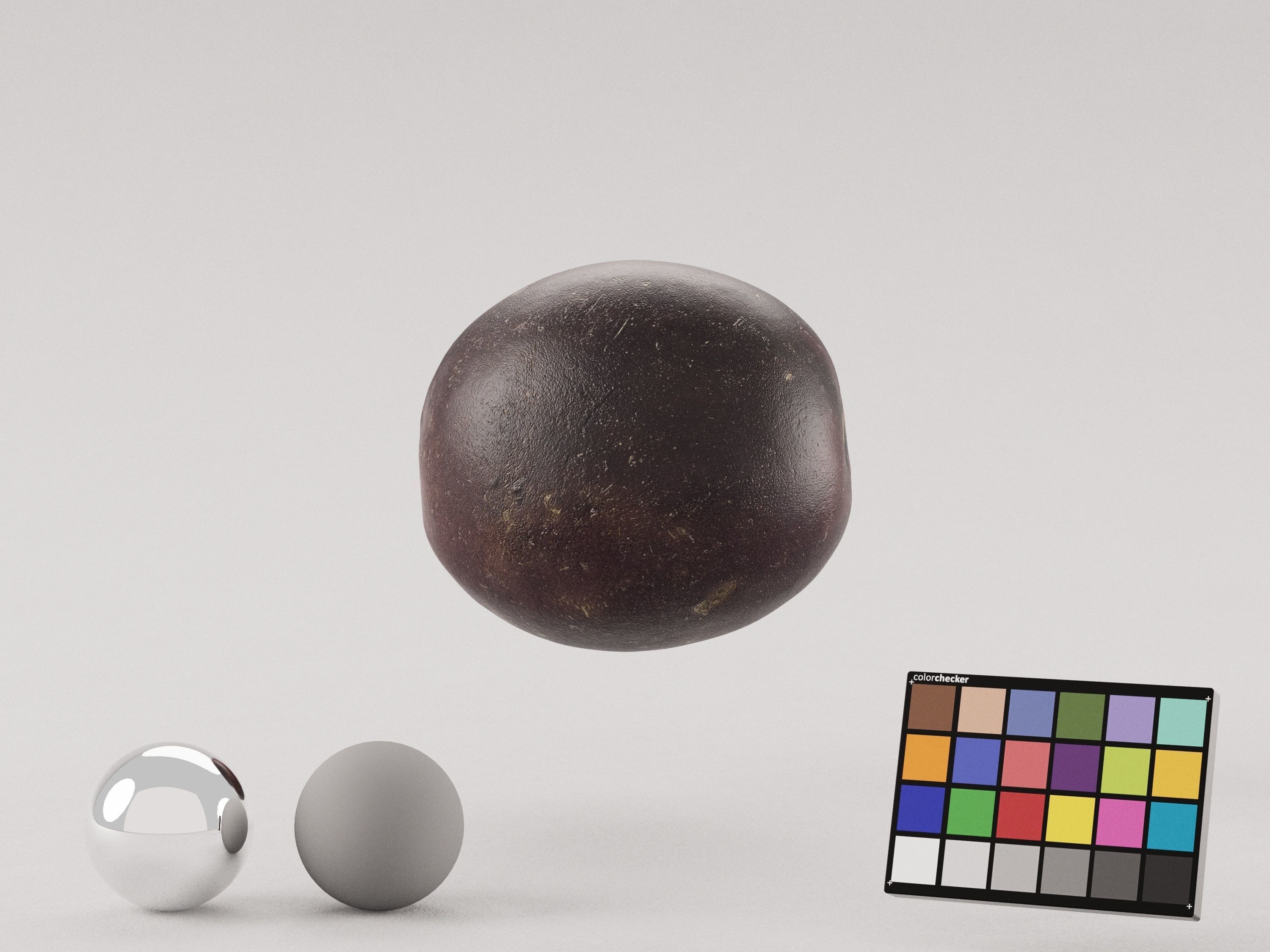 Passion Fruit Photoscan Low-poly 3D model_4