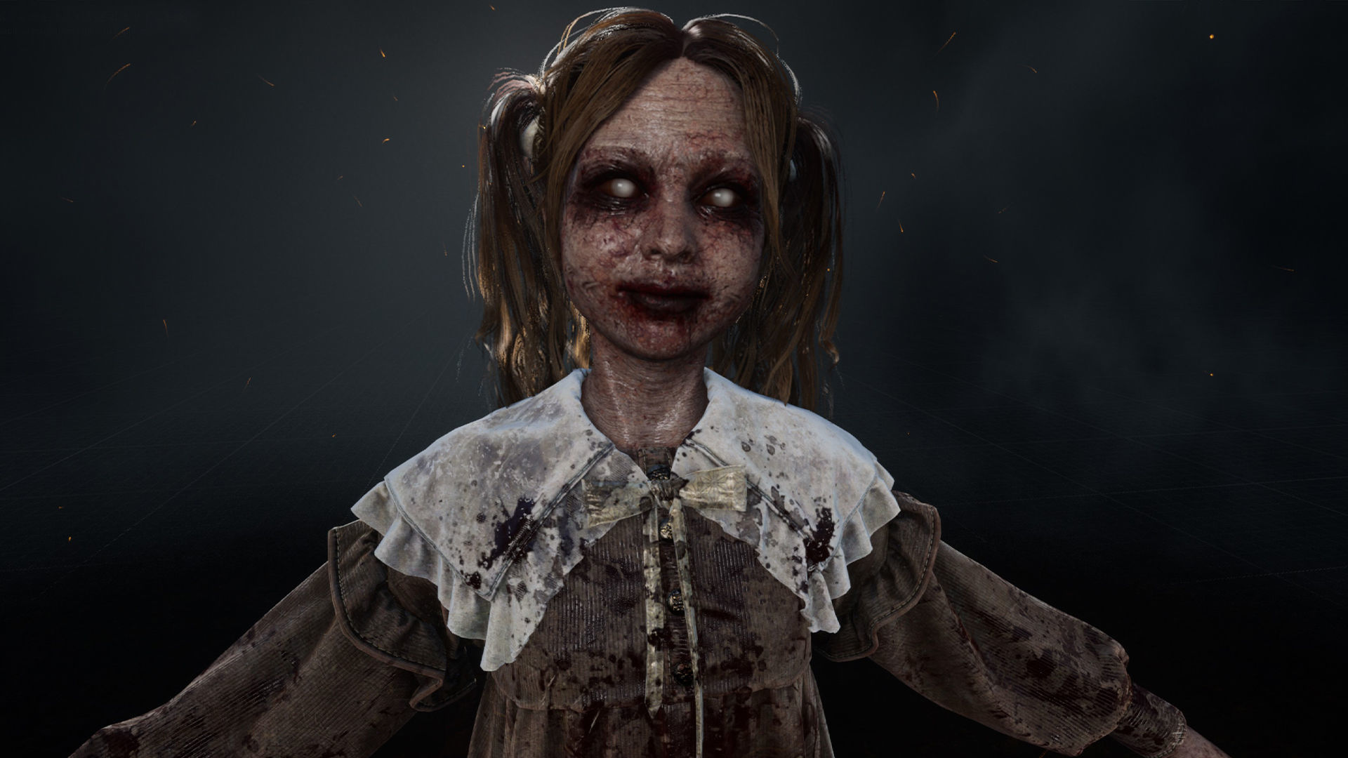 Changeling Girl Low-poly 3D model_17