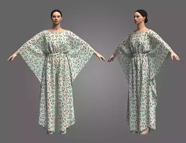 Caftan 3D model