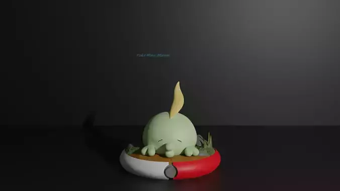 Gulpin pokemon 3D print model