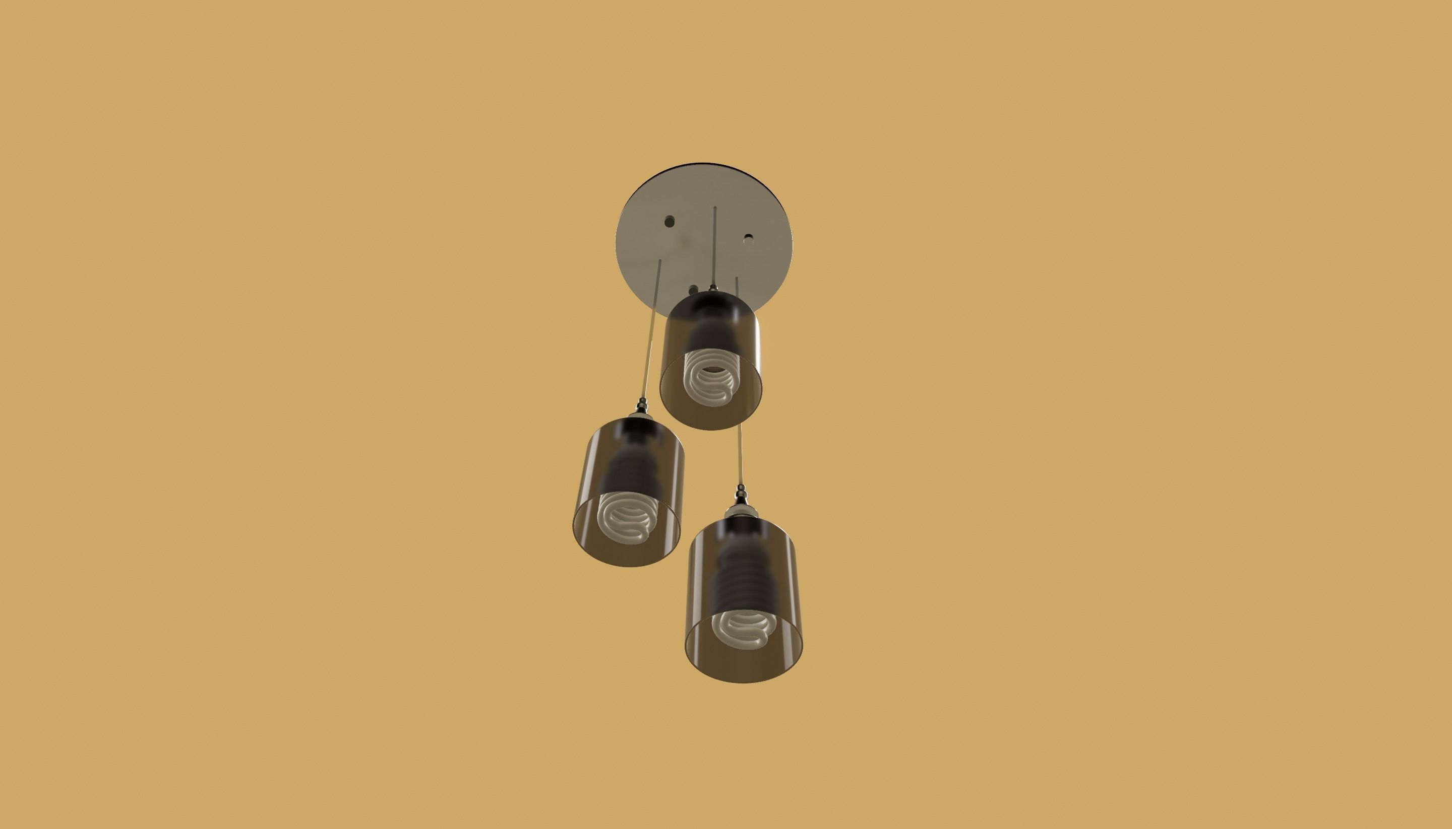 chandelier 3D model_3