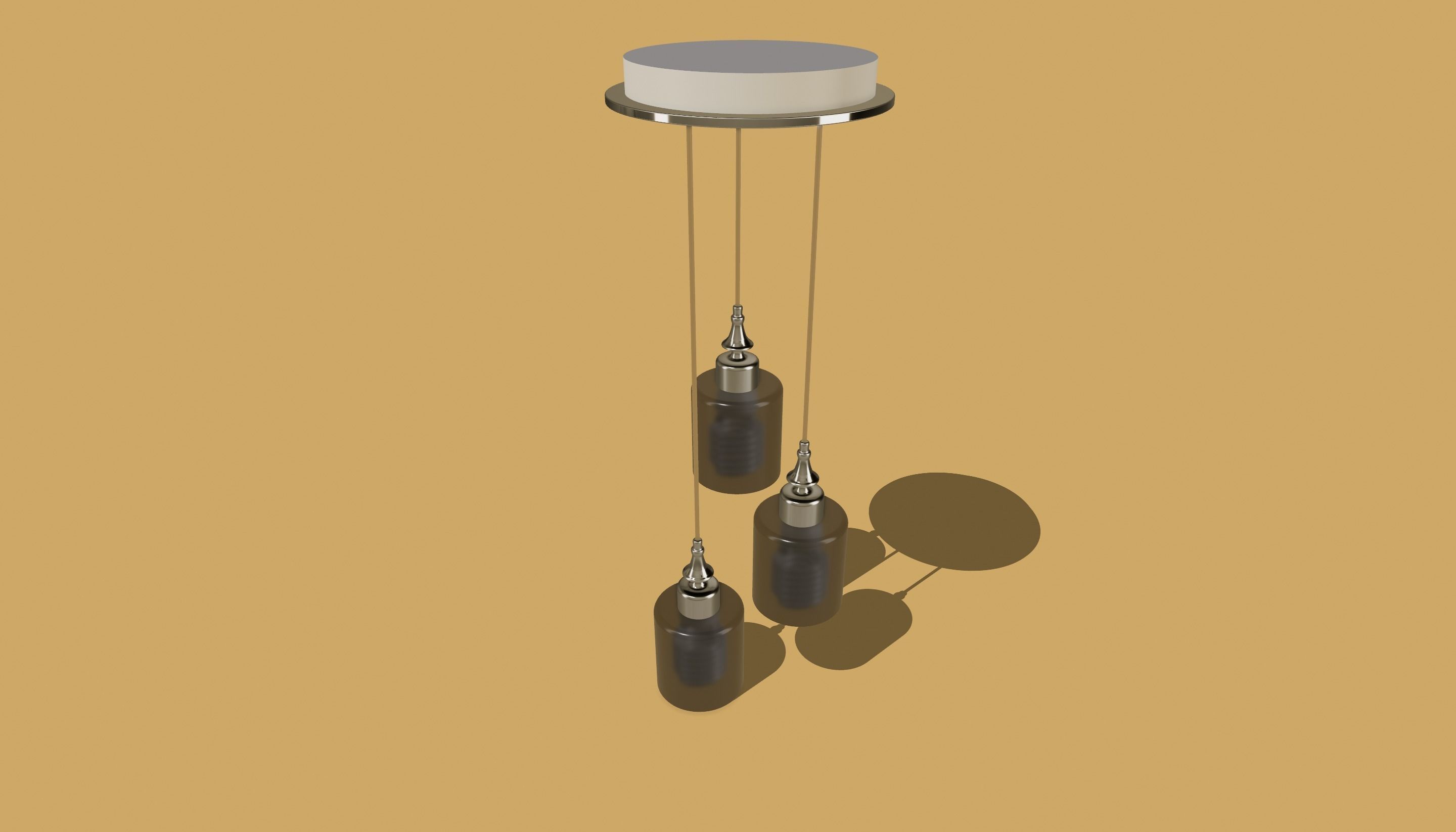 chandelier 3D model_4