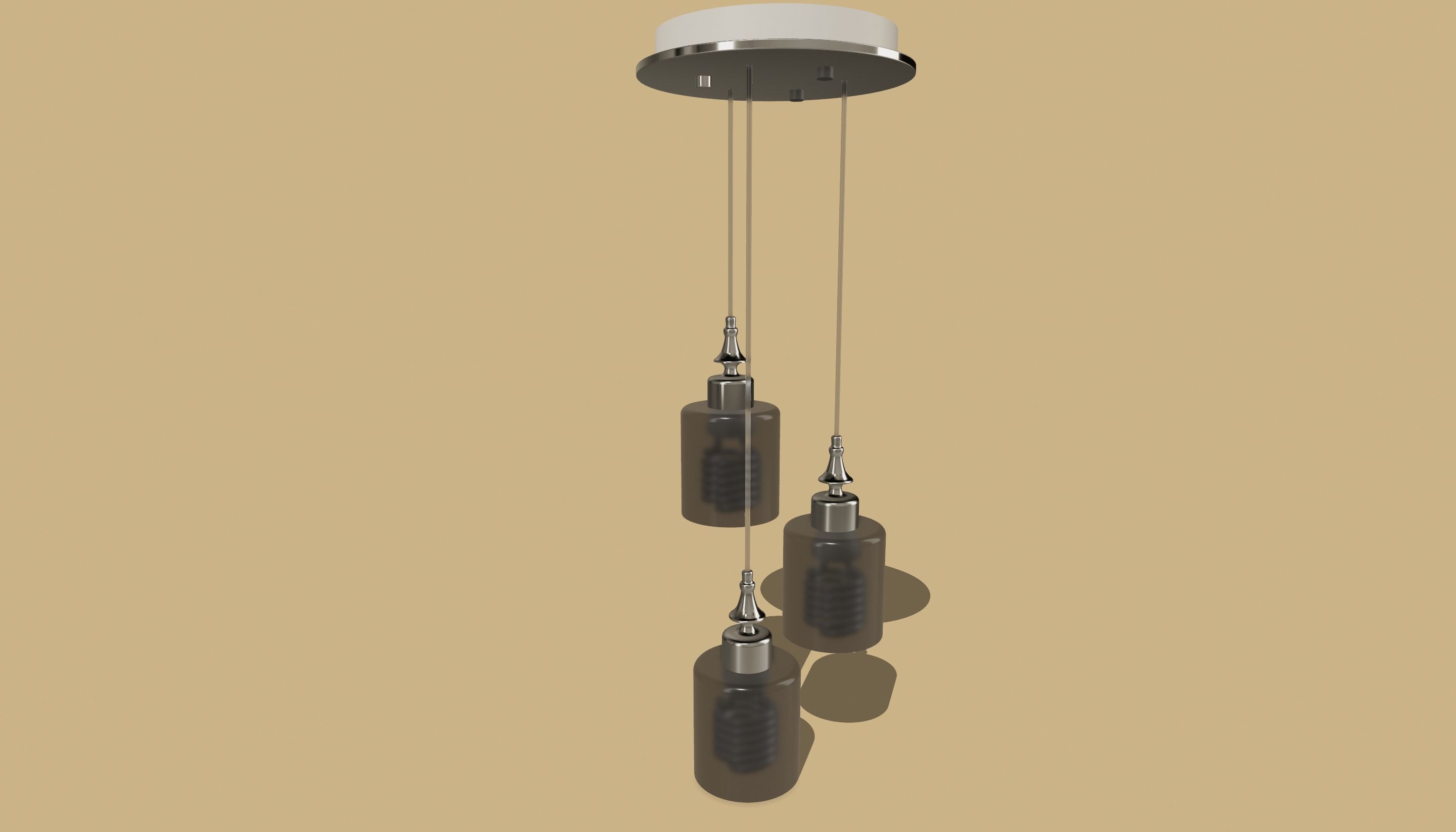chandelier 3D model_2