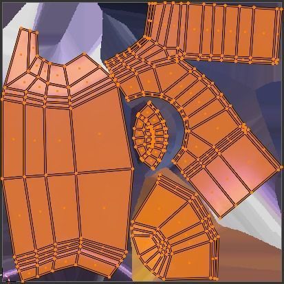 X-94 Laser Pistol SMG Low-poly 3D model_20