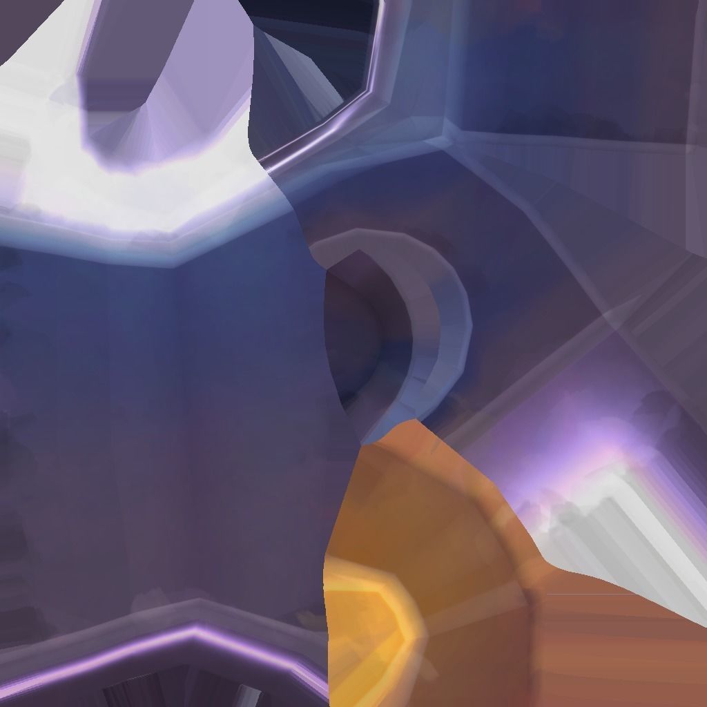 X-94 Laser Pistol SMG Low-poly 3D model_19