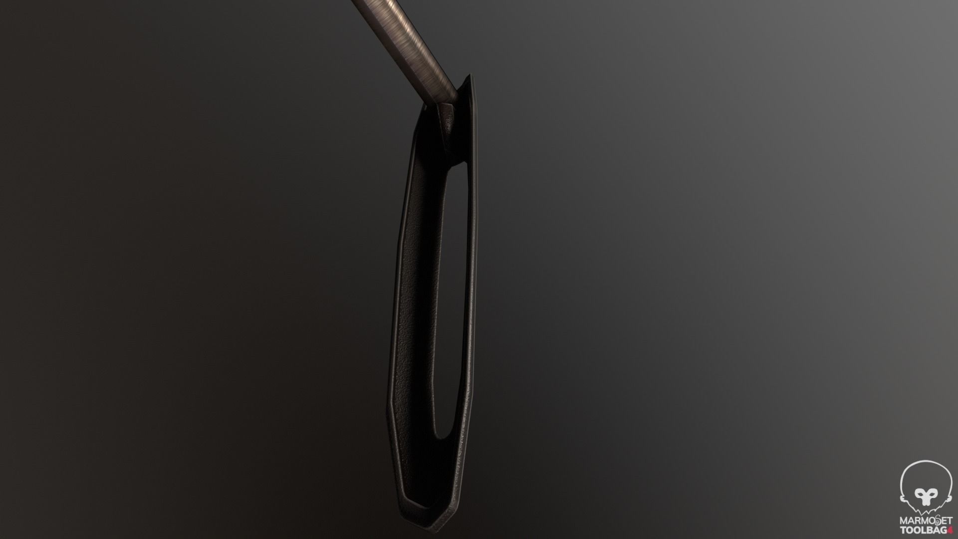 X-94 Laser Pistol SMG Low-poly 3D model_10