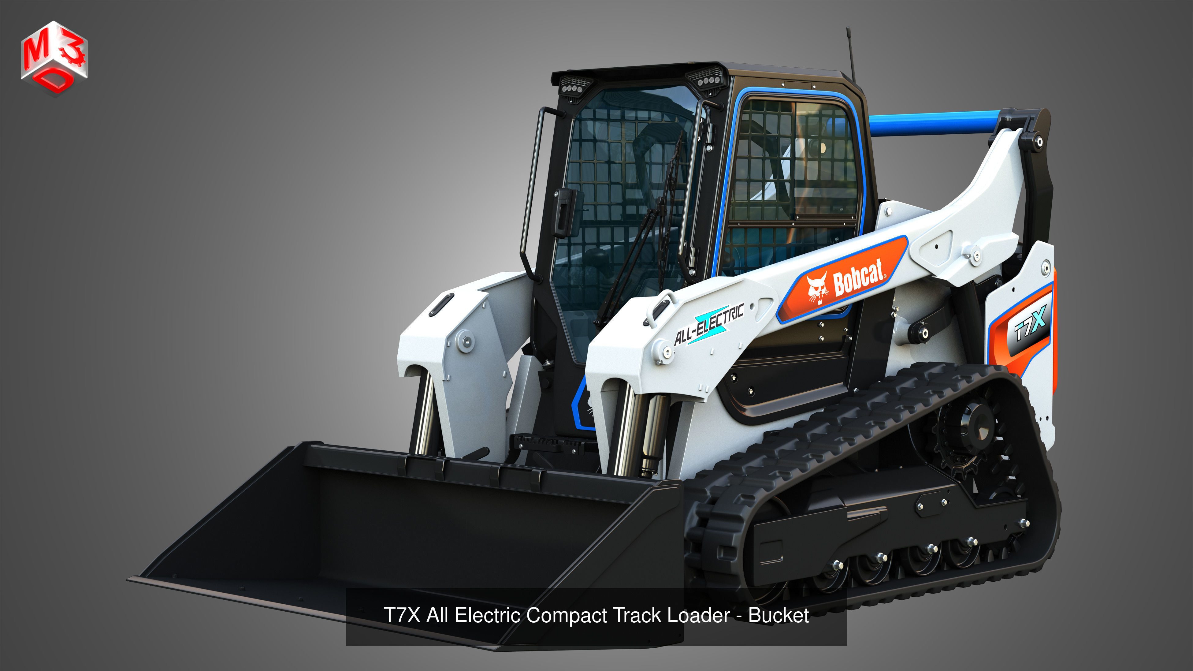 T7X - S7X  Compact Track - Skid Steer Loaders 2 in 1 3D Model Collection_1
