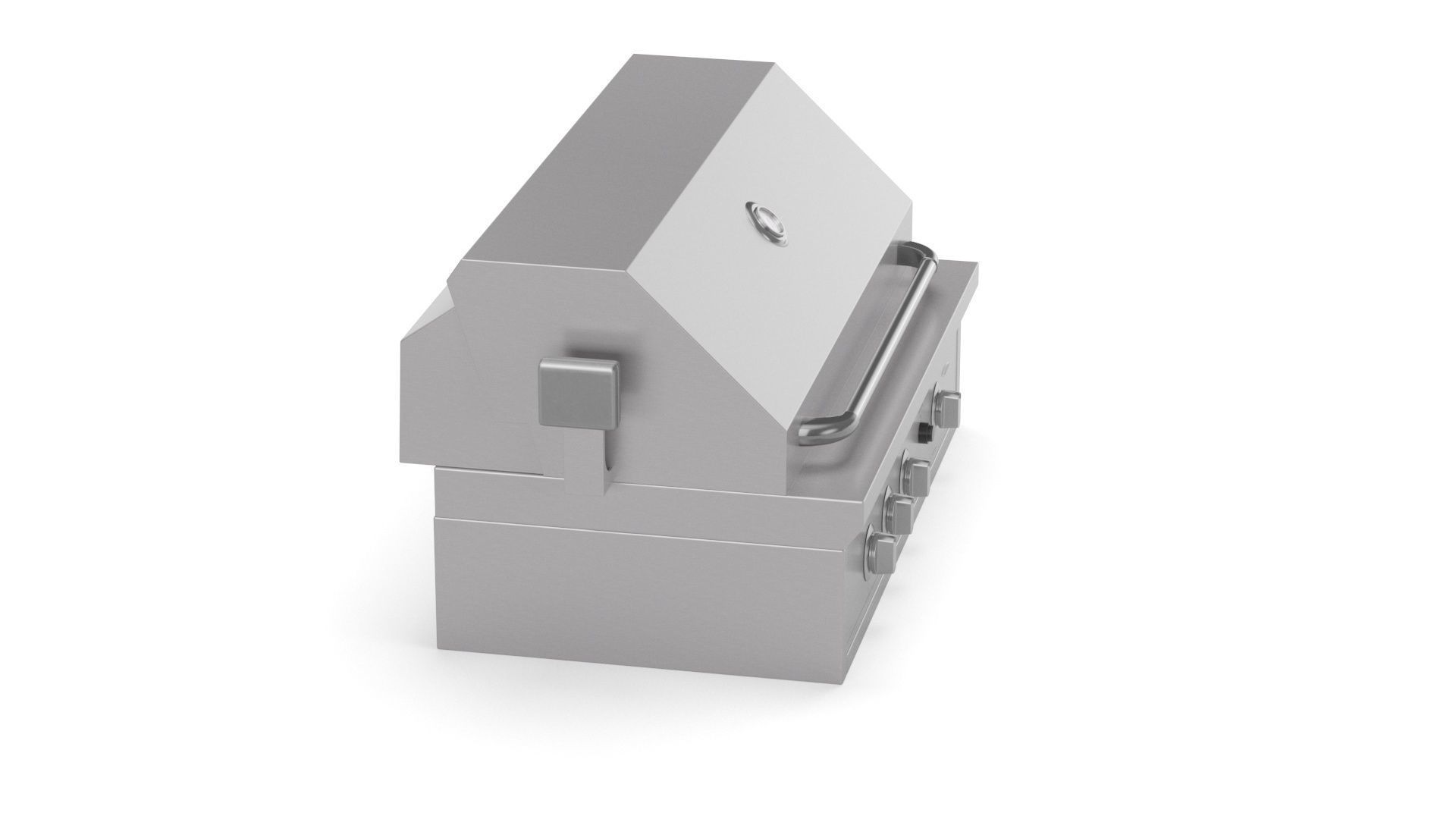 Capital Solid Flat Plate Pro36Rbi Open Grill BBQ 3D model_20