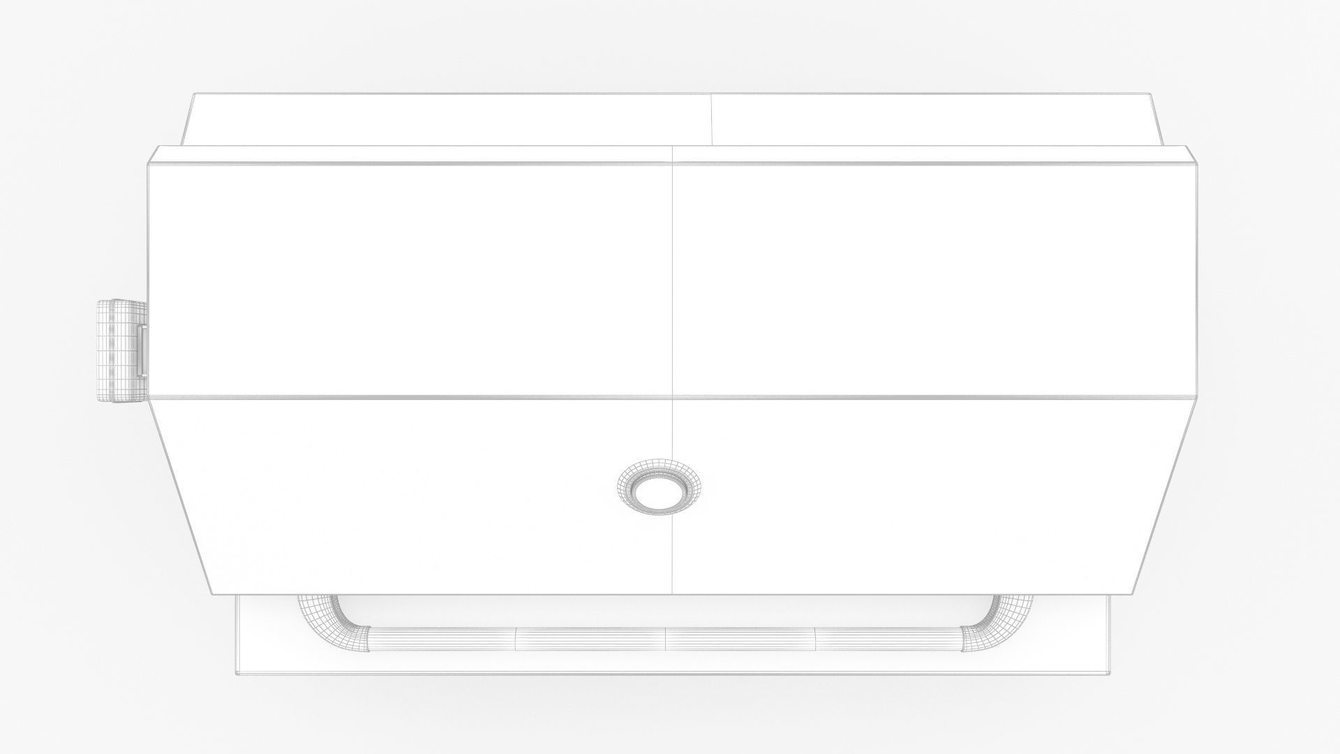 Capital Solid Flat Plate Pro36Rbi Open Grill BBQ 3D model_12