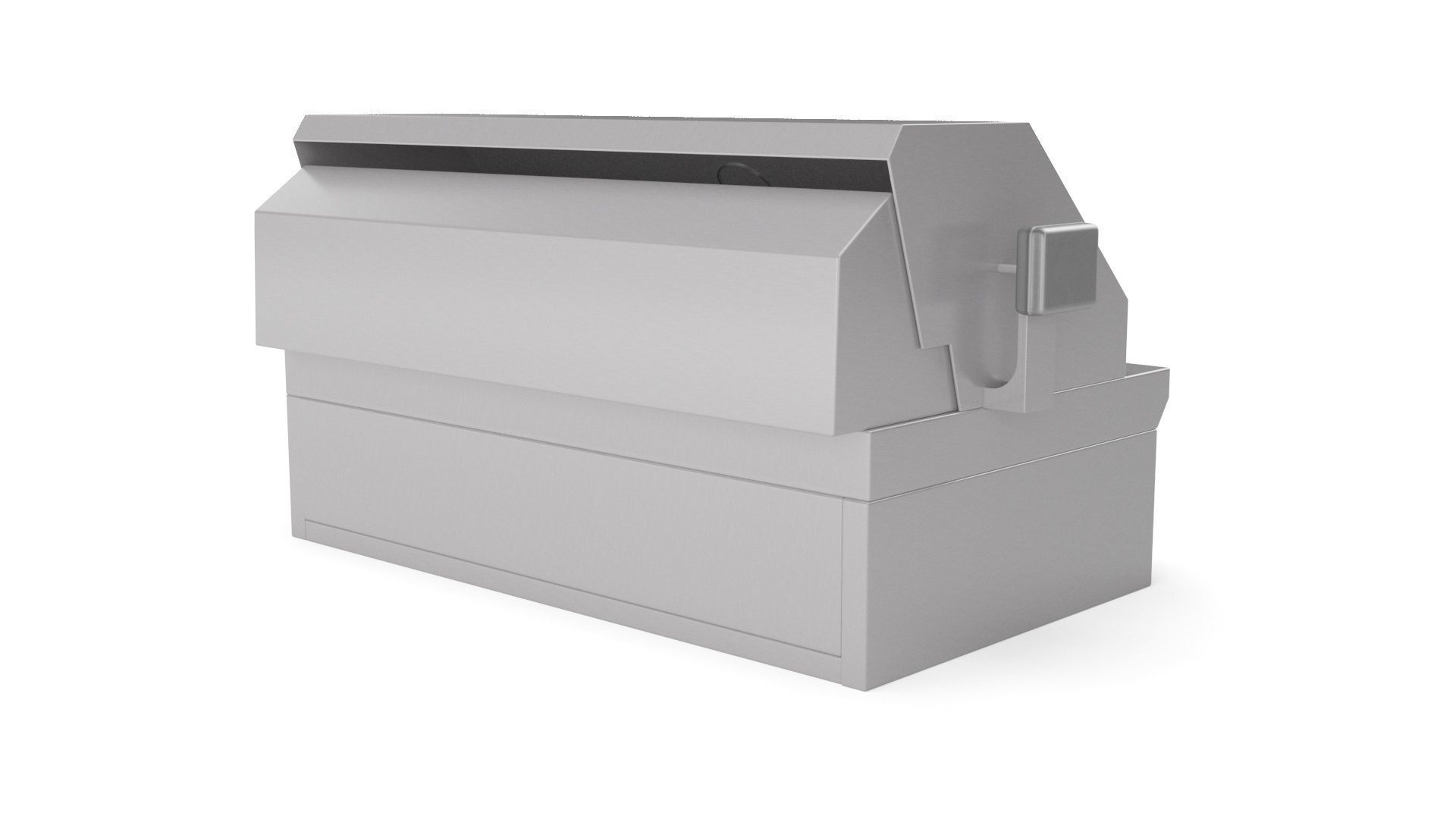 Capital Solid Flat Plate Pro36Rbi Open Grill BBQ 3D model_3