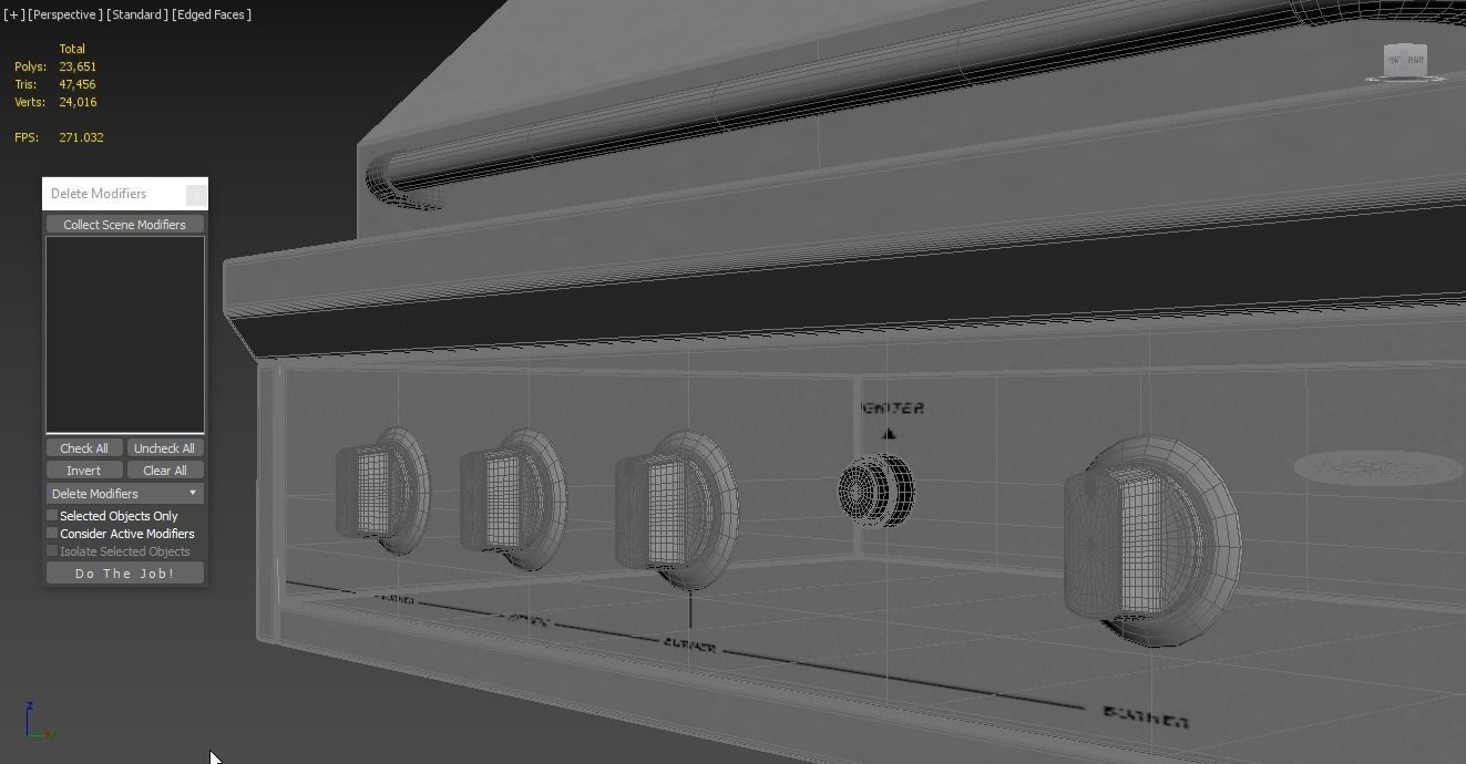 Capital Solid Flat Plate Pro36Rbi Open Grill BBQ 3D model_8