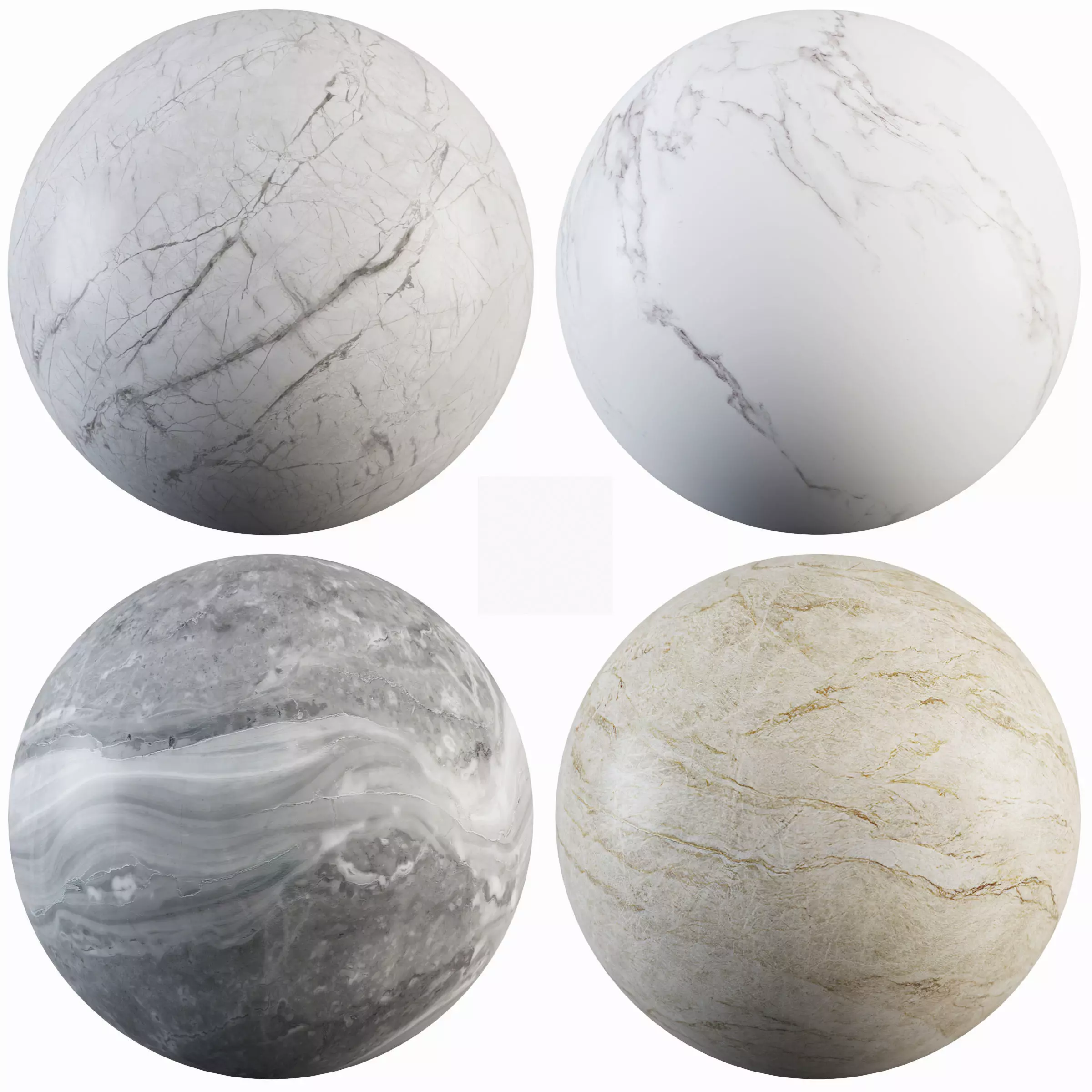 Marble 44 - TajMahal- Statuario-River-Branch Texture_0