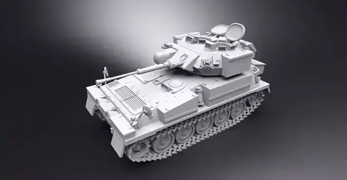 FV107 Scimitar scale model 