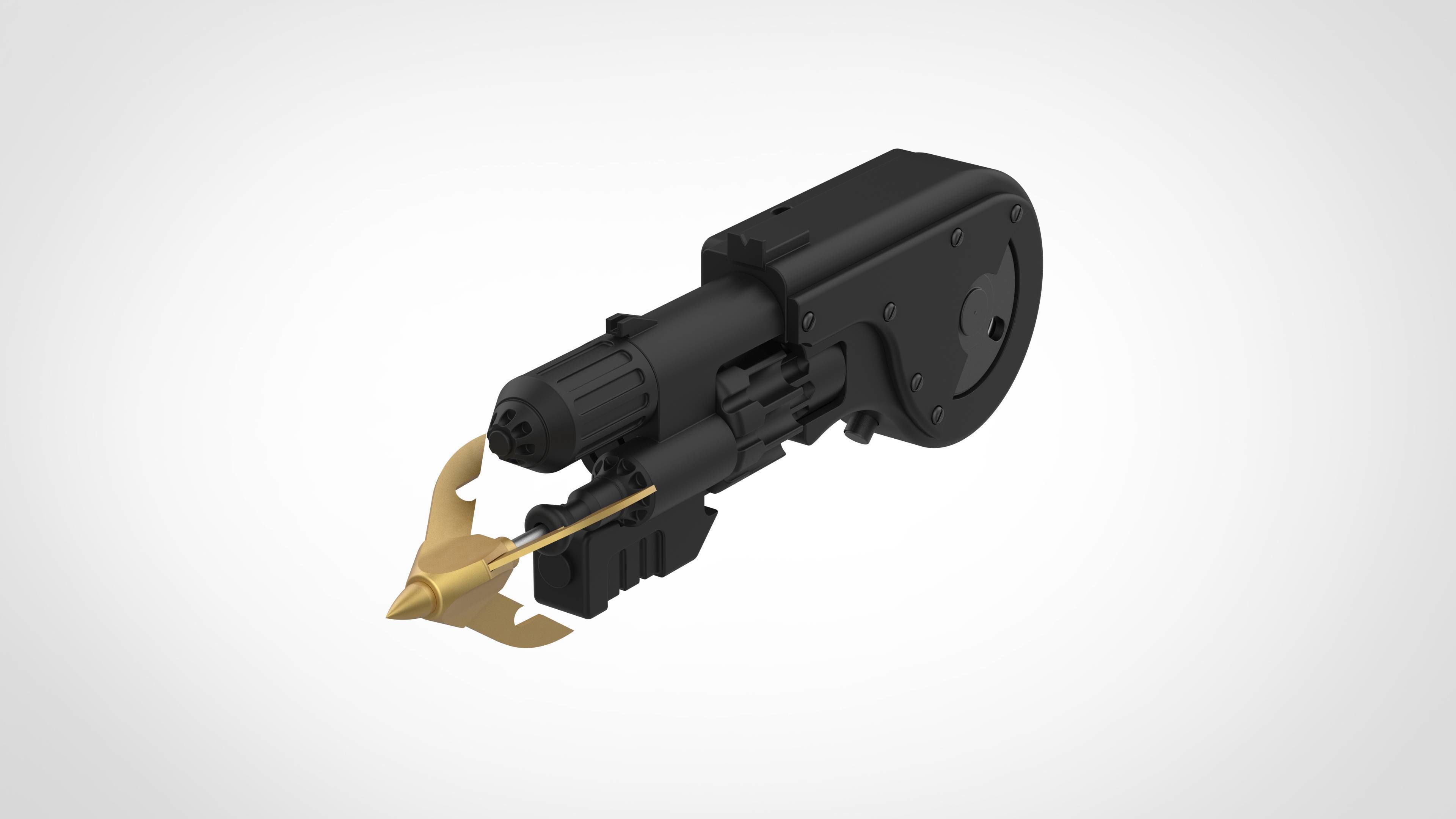 Grappling from the movie Batman 1989 3D print model_1