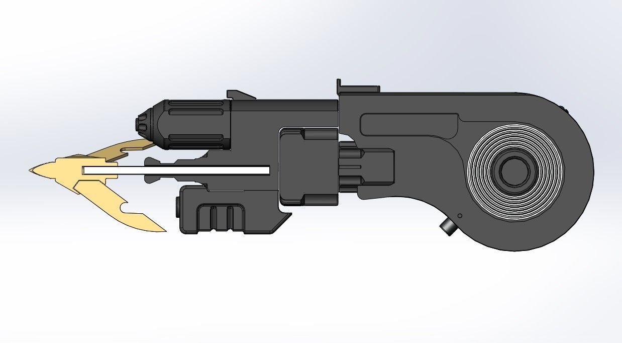 Grappling from the movie Batman 1989 3D print model_64