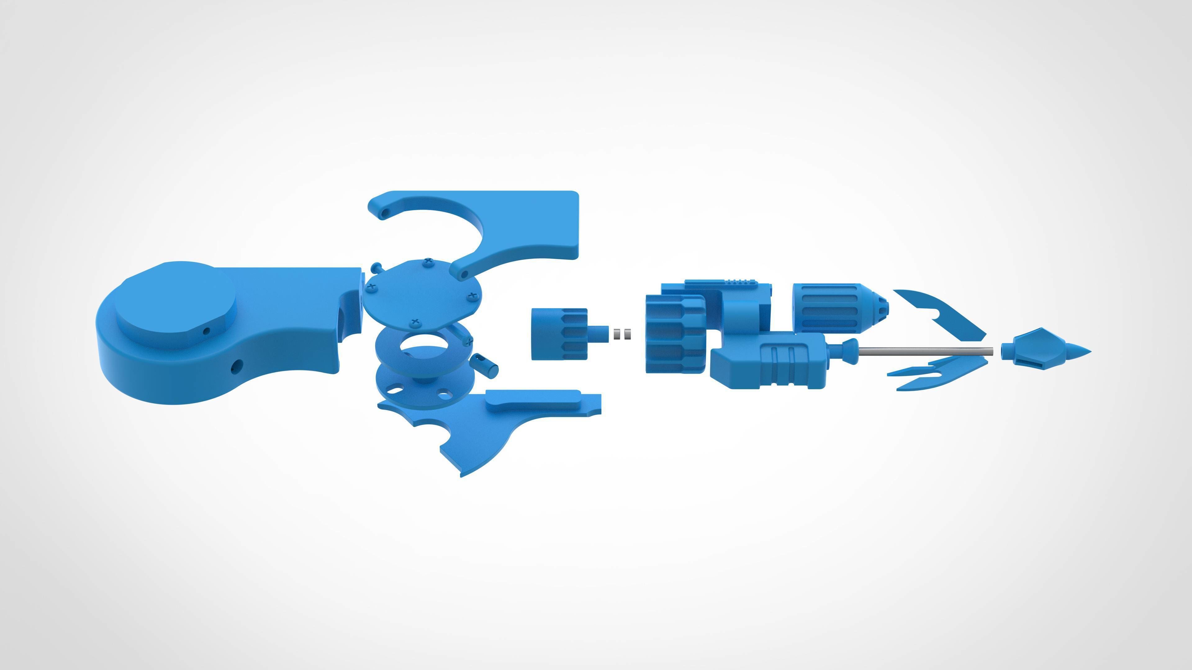 Grappling from the movie Batman 1989 3D print model_54