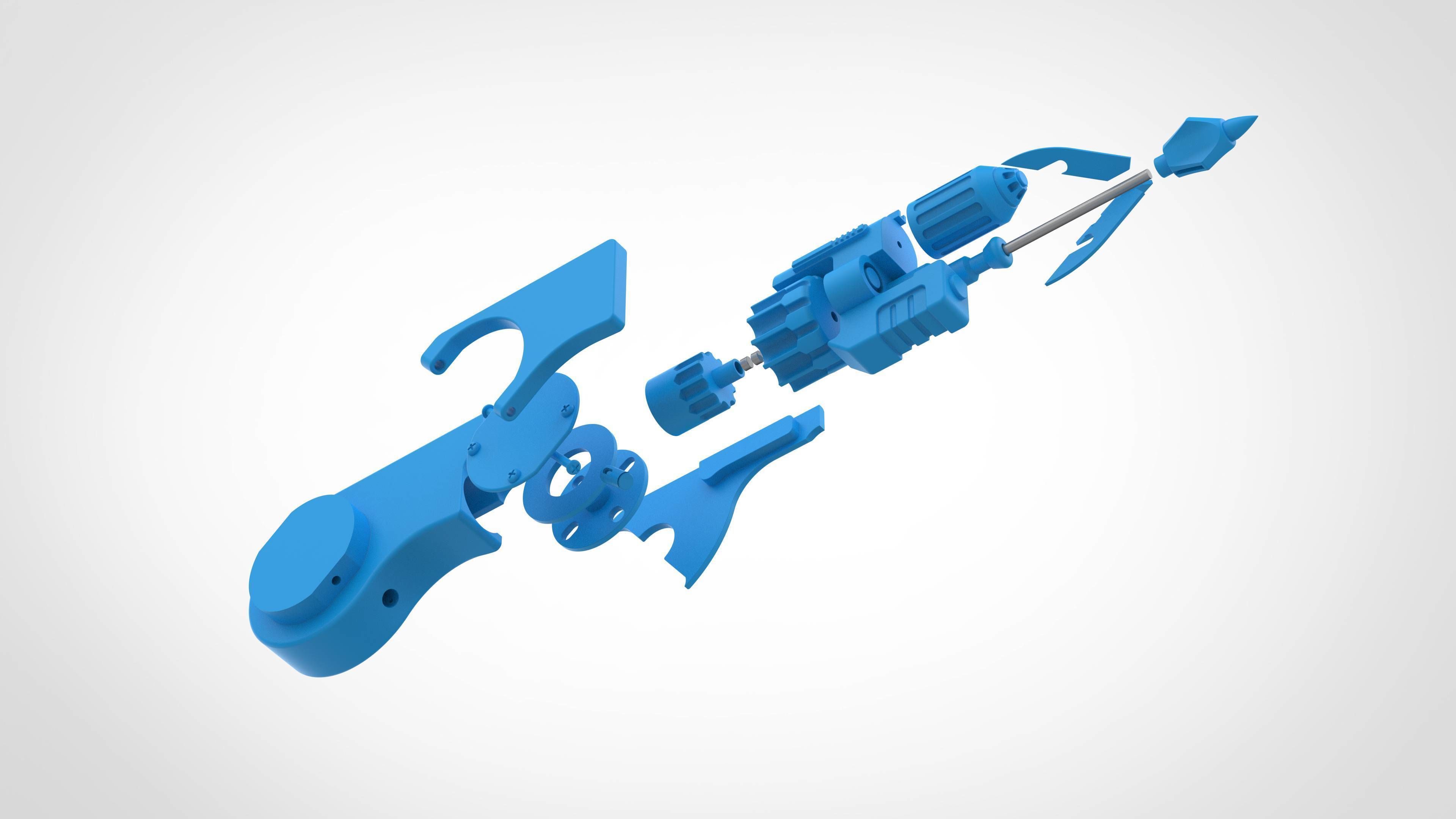 Grappling from the movie Batman 1989 3D print model_59