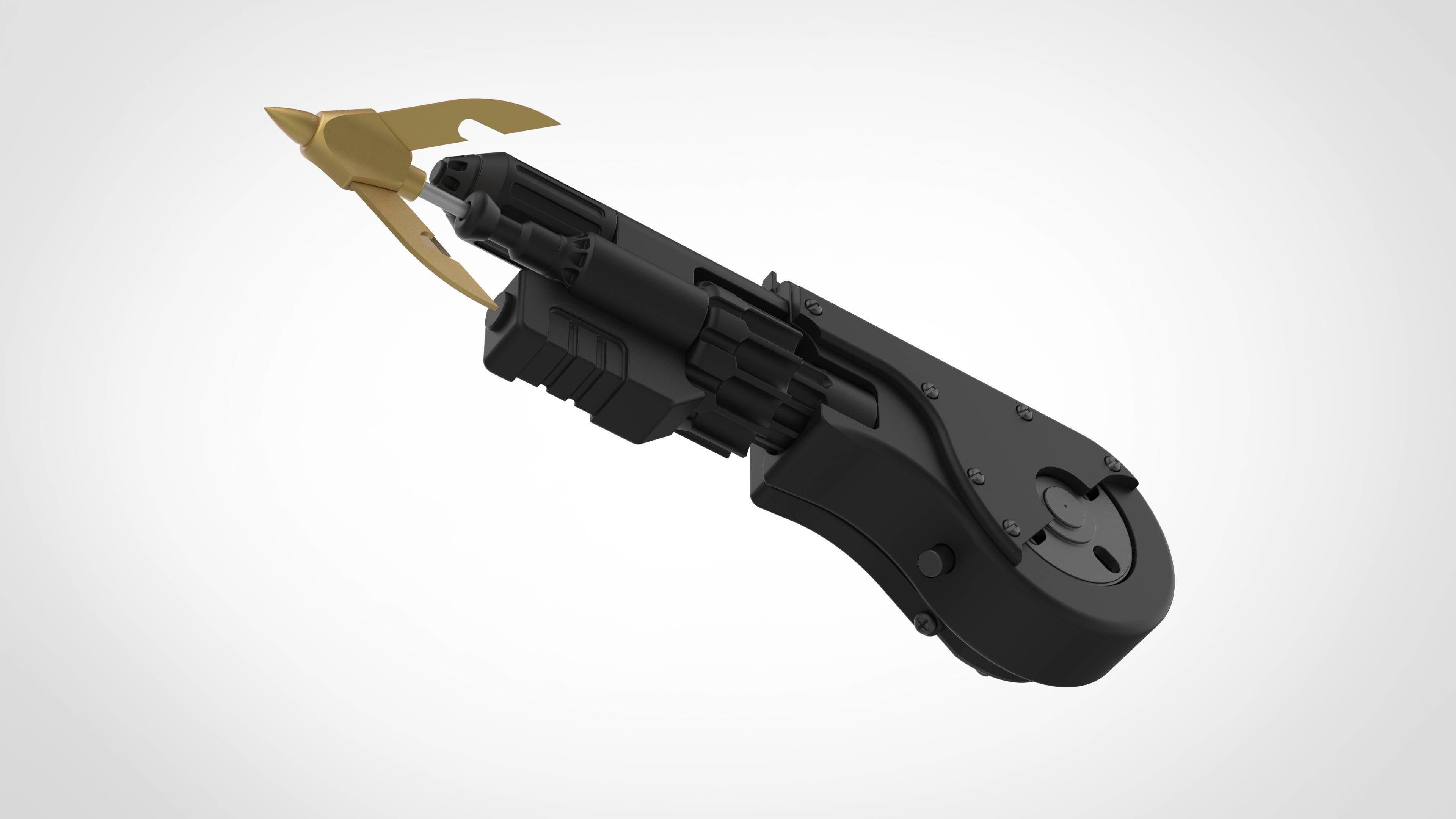 Grappling from the movie Batman 1989 3D print model_18