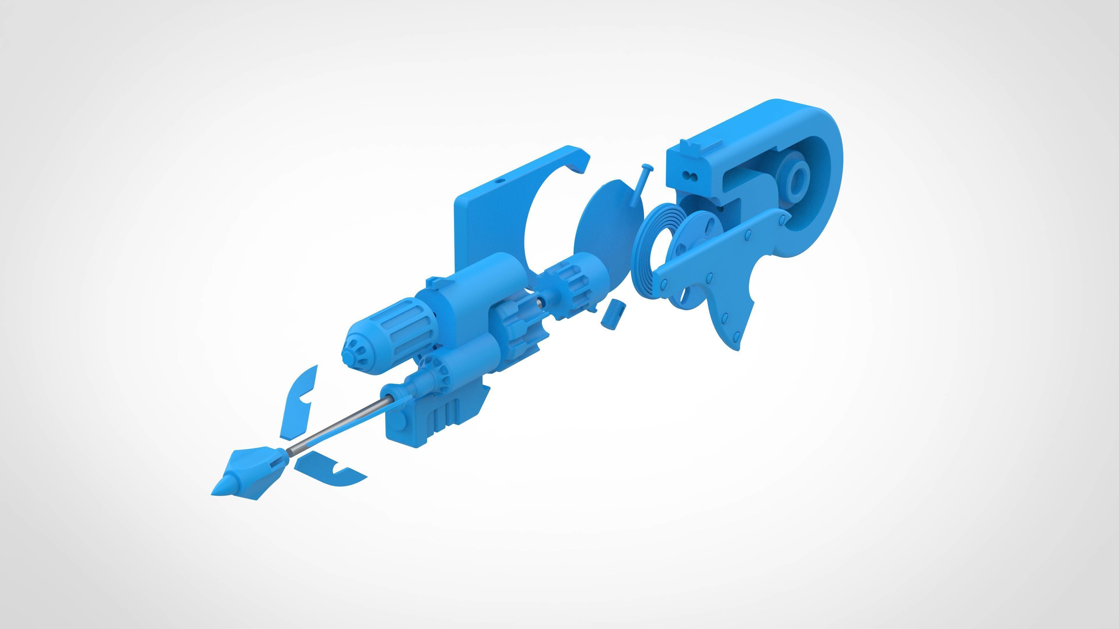 Grappling from the movie Batman 1989 3D print model_45