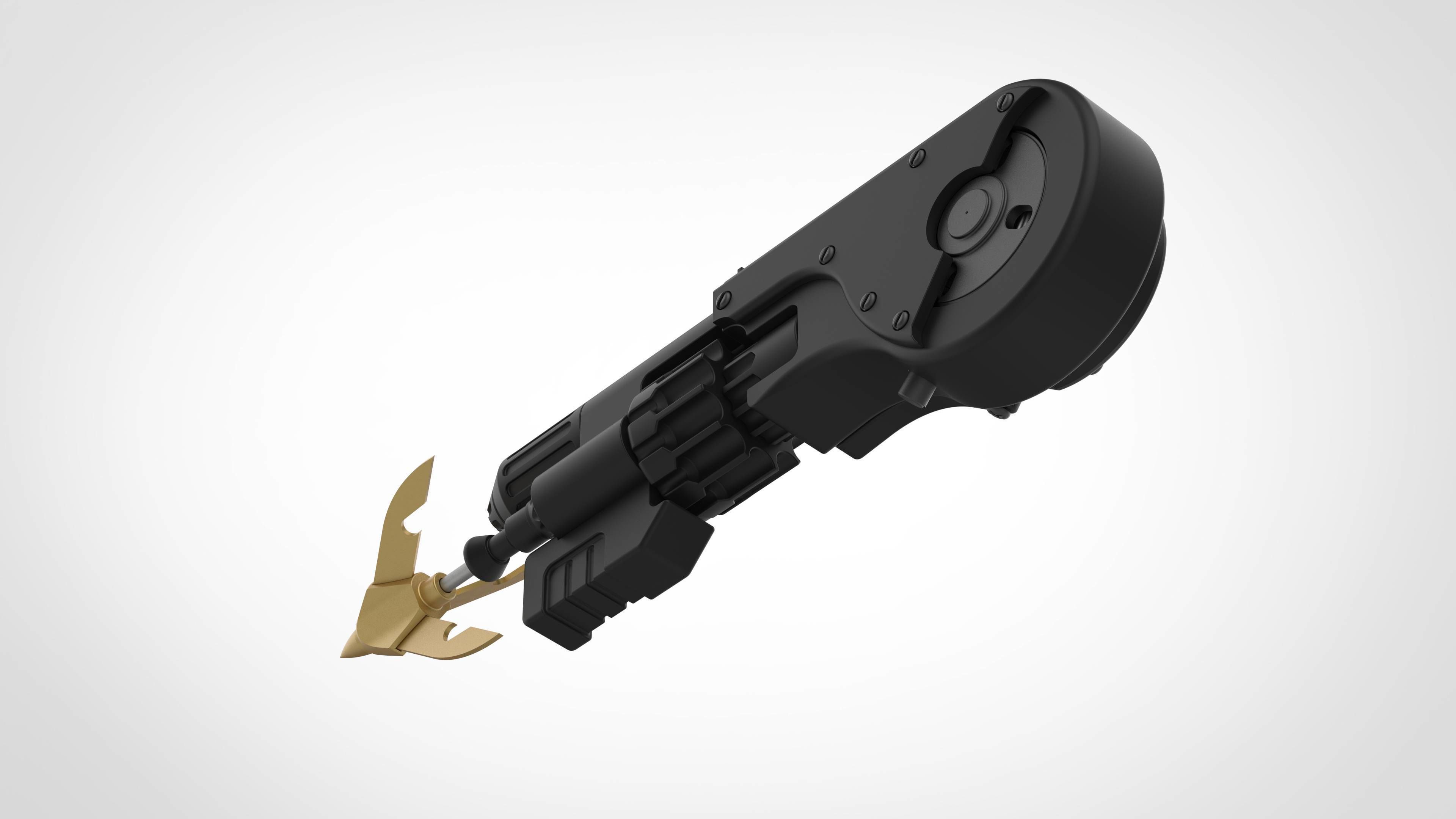 Grappling from the movie Batman 1989 3D print model_19