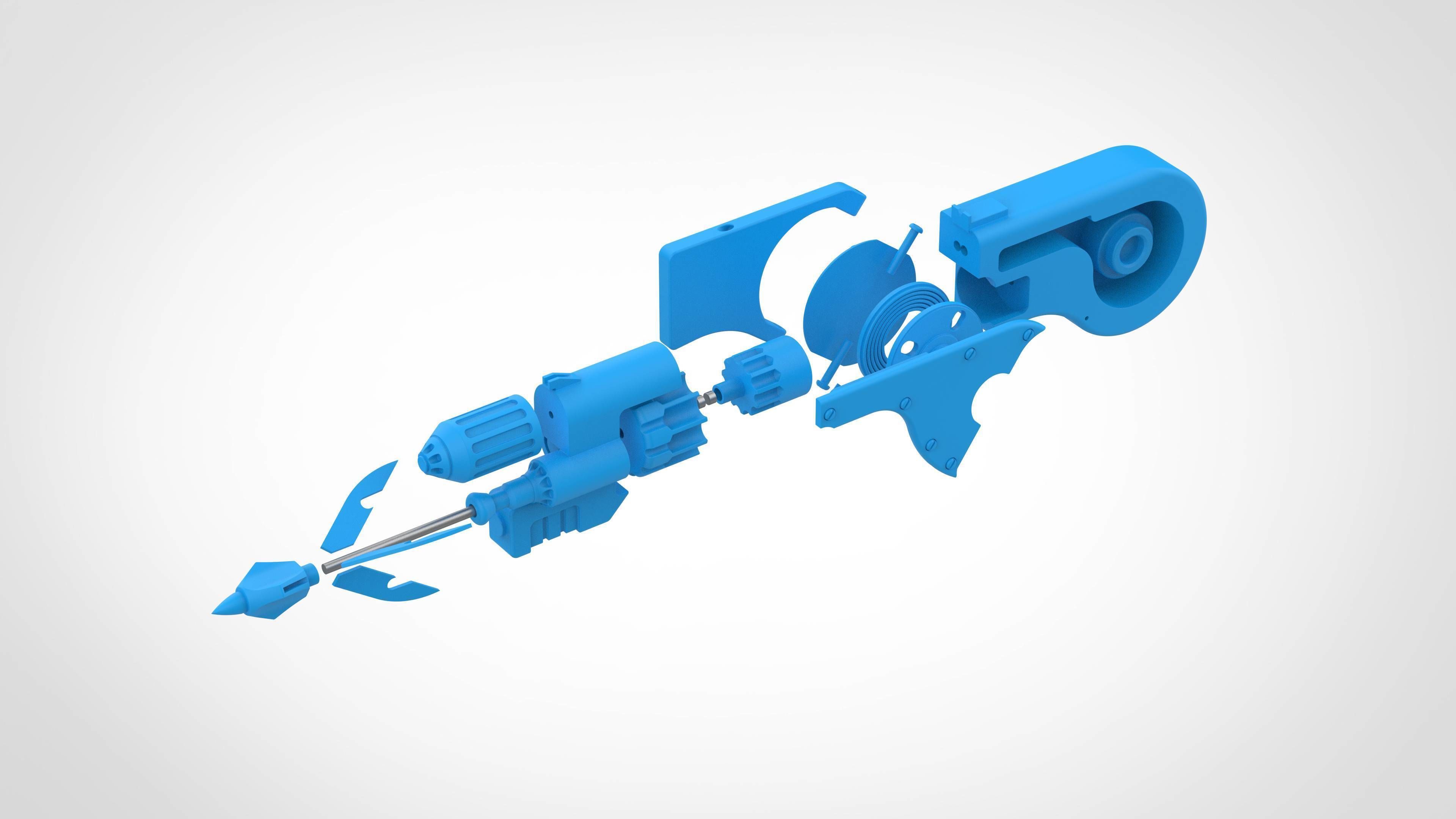 Grappling from the movie Batman 1989 3D print model_46