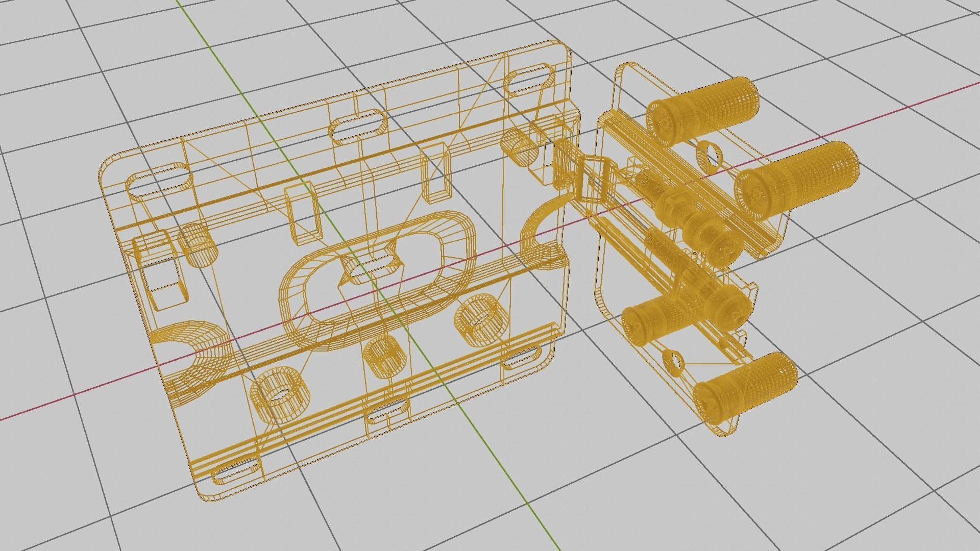 HINGE CAMAR 807 3D model_3
