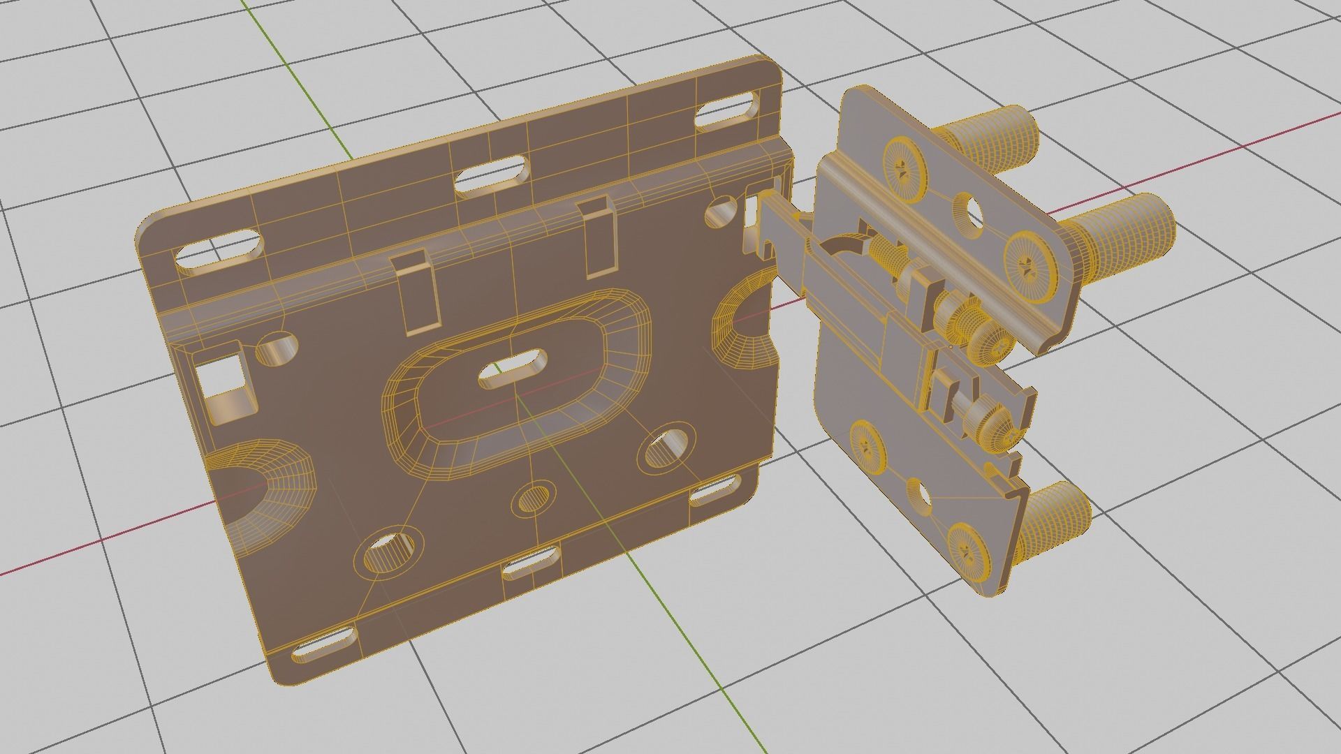 HINGE CAMAR 807 3D model_2